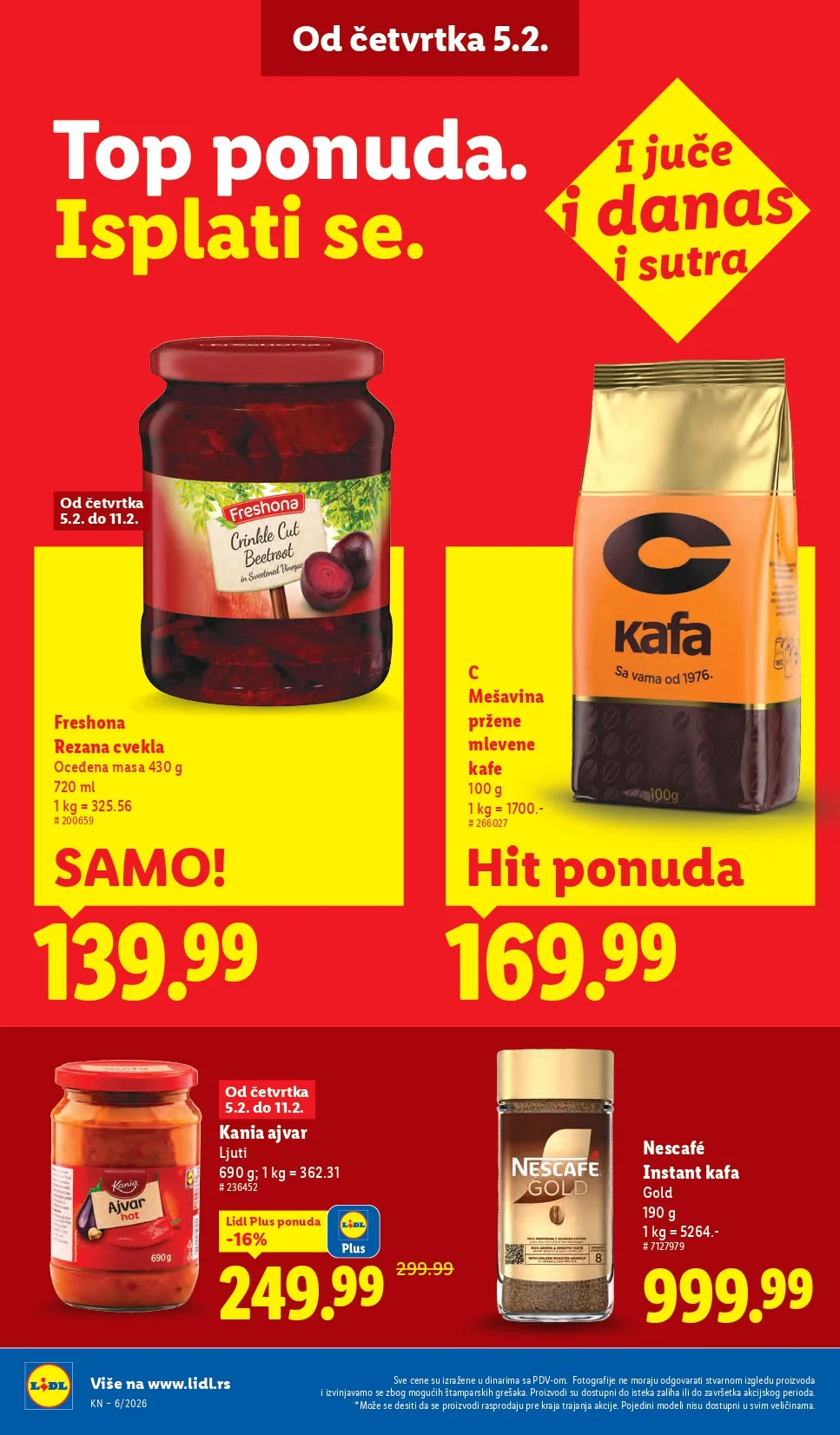 Lidl katalog 5-11.2.2026.