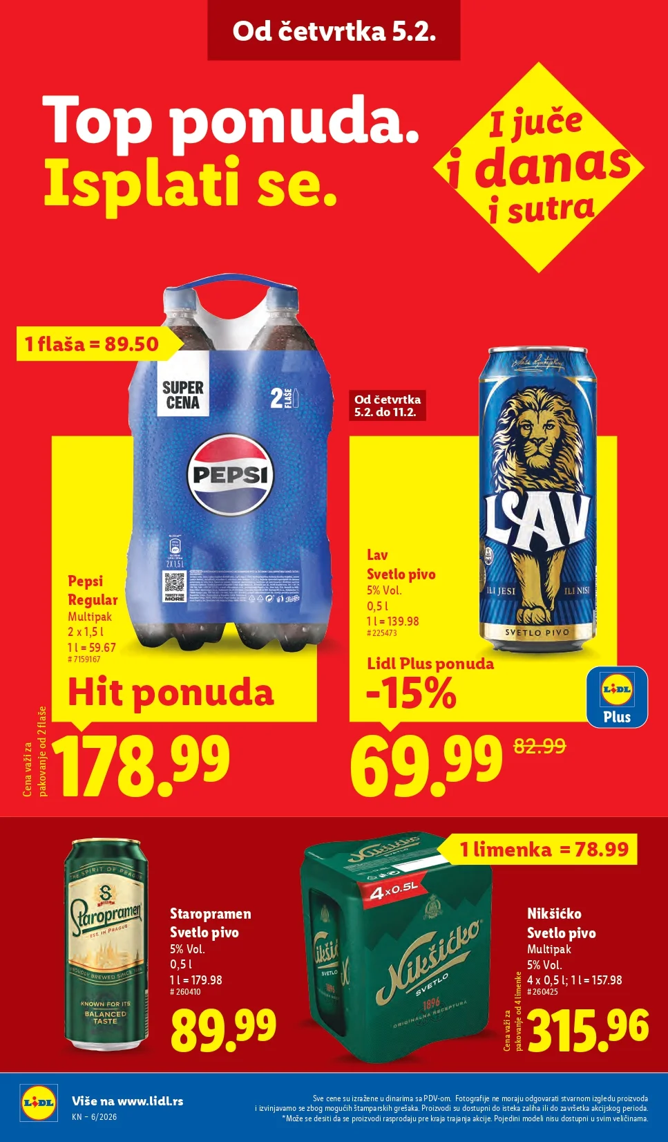 Lidl katalog 5-11.2.2026.