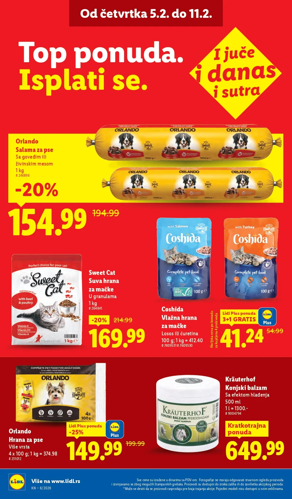 Lidl katalog 5-11.2.2026.