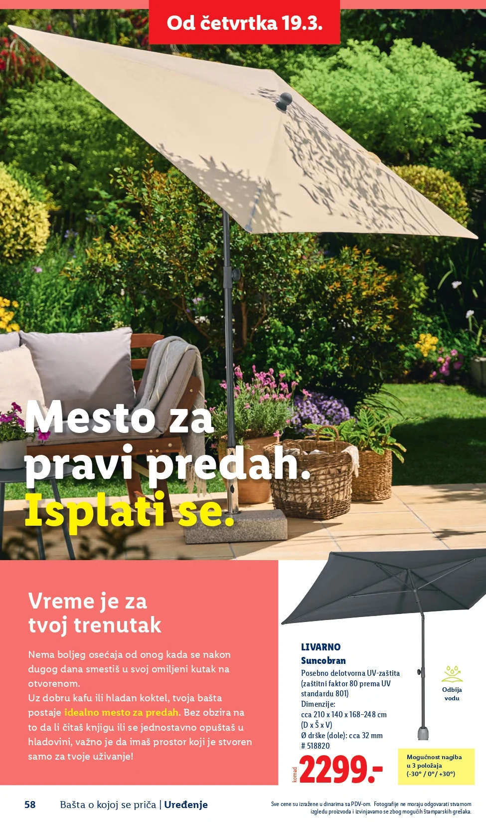 Lidl katalog – baštenska ponuda od 26.2.2026. do isteka zaliha