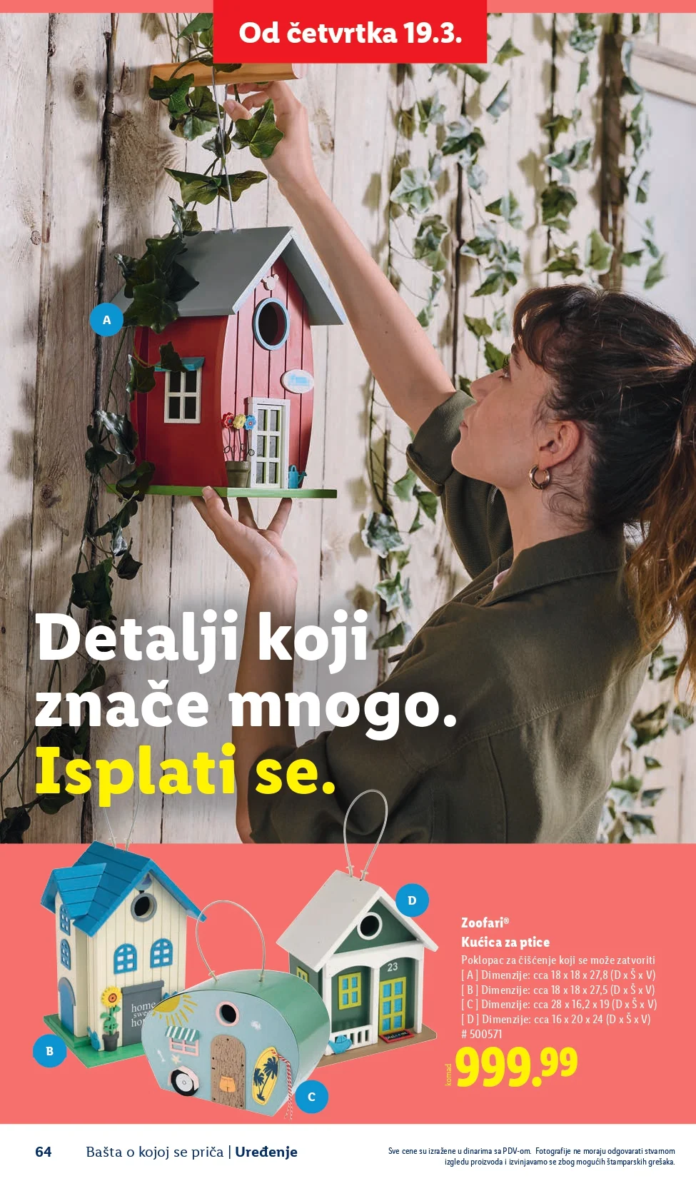 Lidl katalog – baštenska ponuda od 26.2.2026. do isteka zaliha