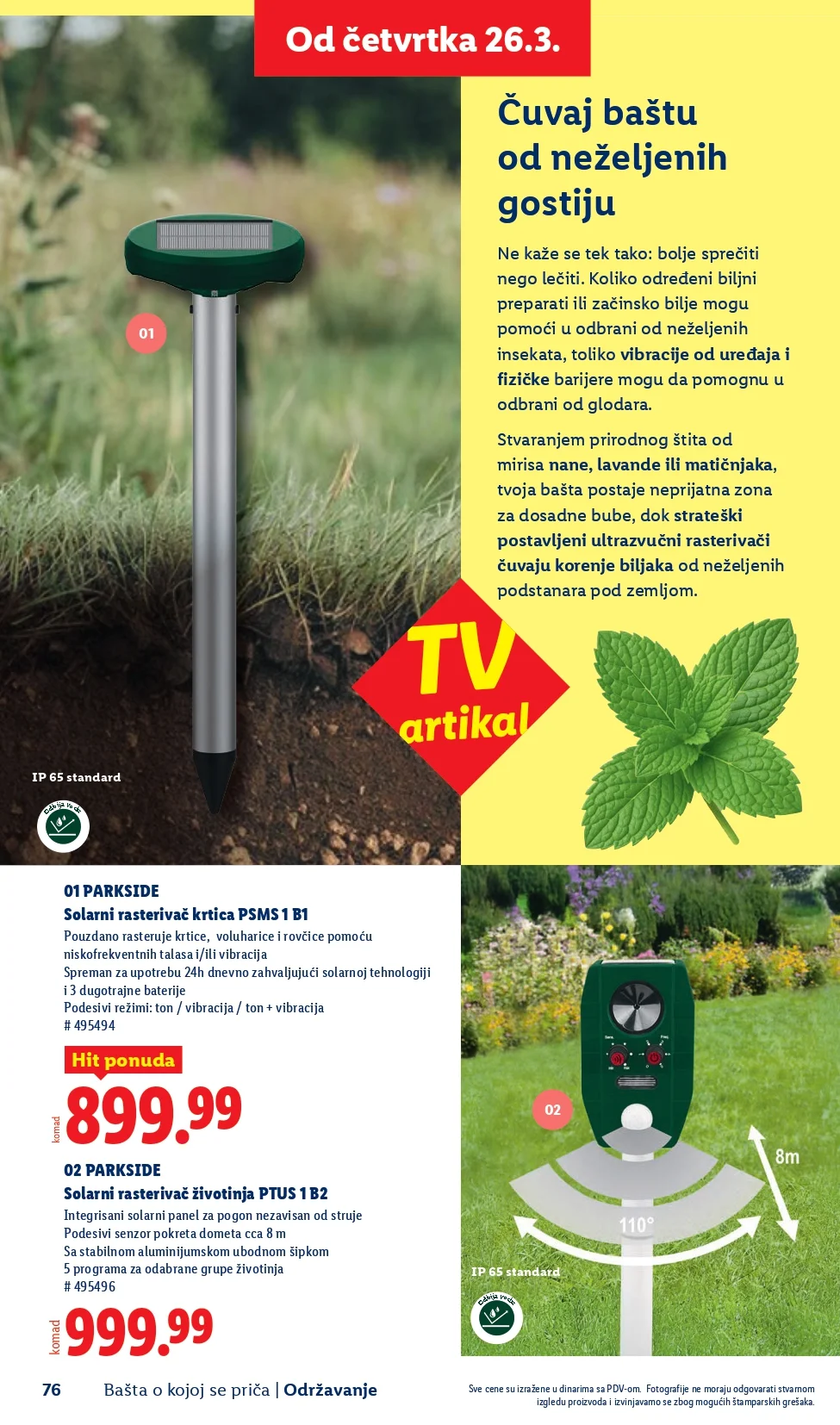 Lidl katalog – baštenska ponuda od 26.2.2026. do isteka zaliha