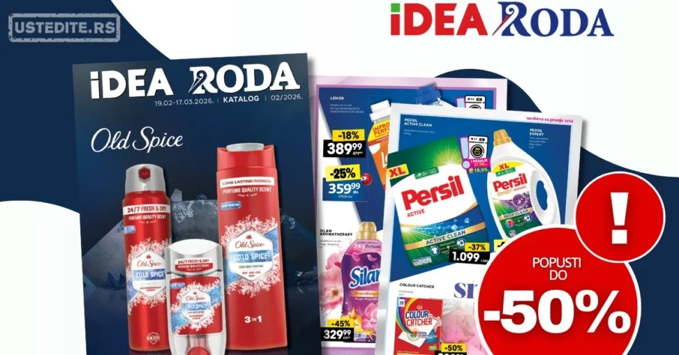 Roda & Idea katalog NEPREHRANA 19.2-17.3.2026.