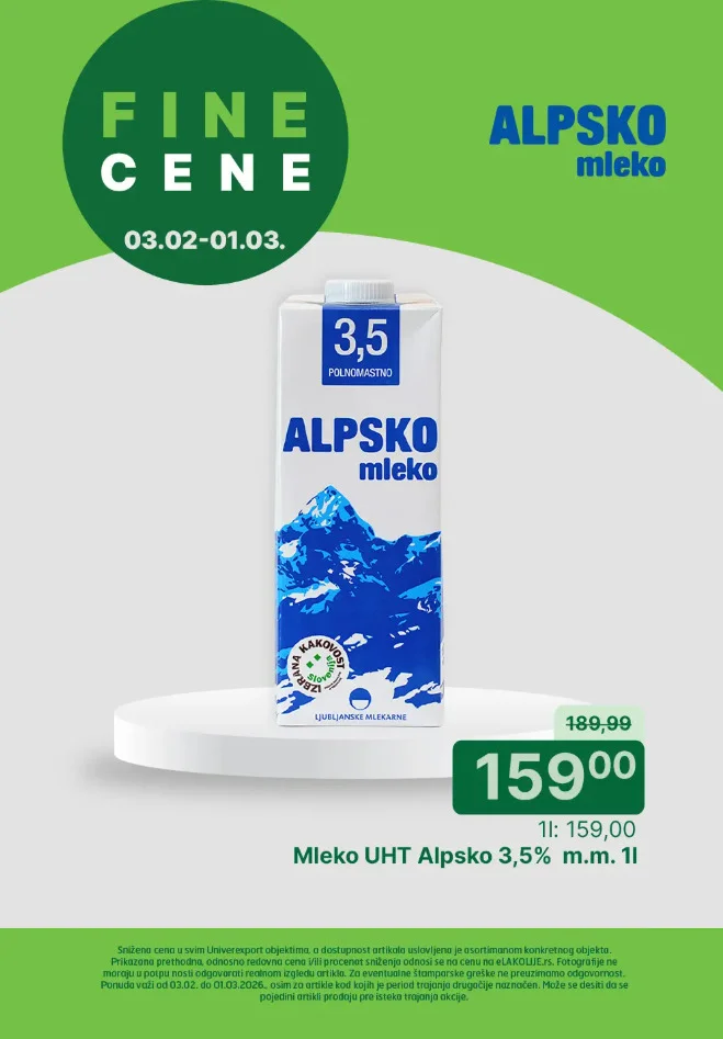 Univerexport FINE CENE 3.1-1.3.2026.