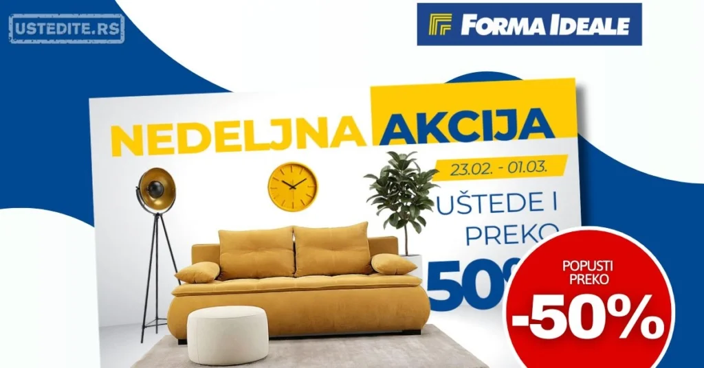 Forma Ideale AKCIJA 23.2-1.3.2026.