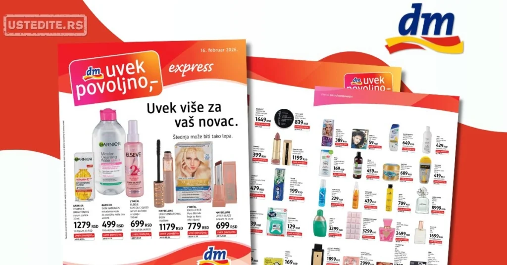 dm Express katalog 16-28.2.2026.