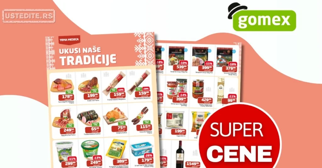 Gomex katalog TEMA MESECA 18.2-3.3.2026.