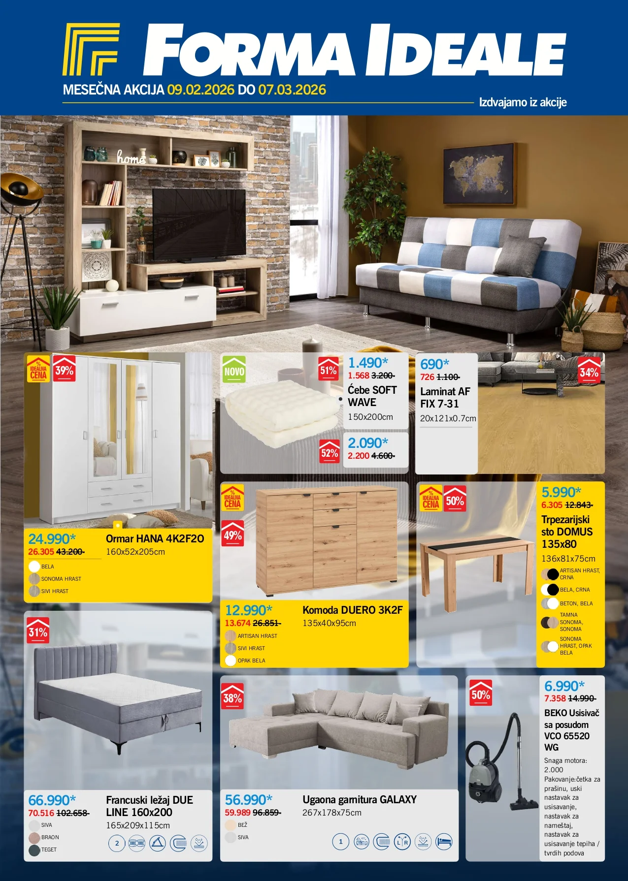 Forma Ideale katalog 9.2-7.3.2026.