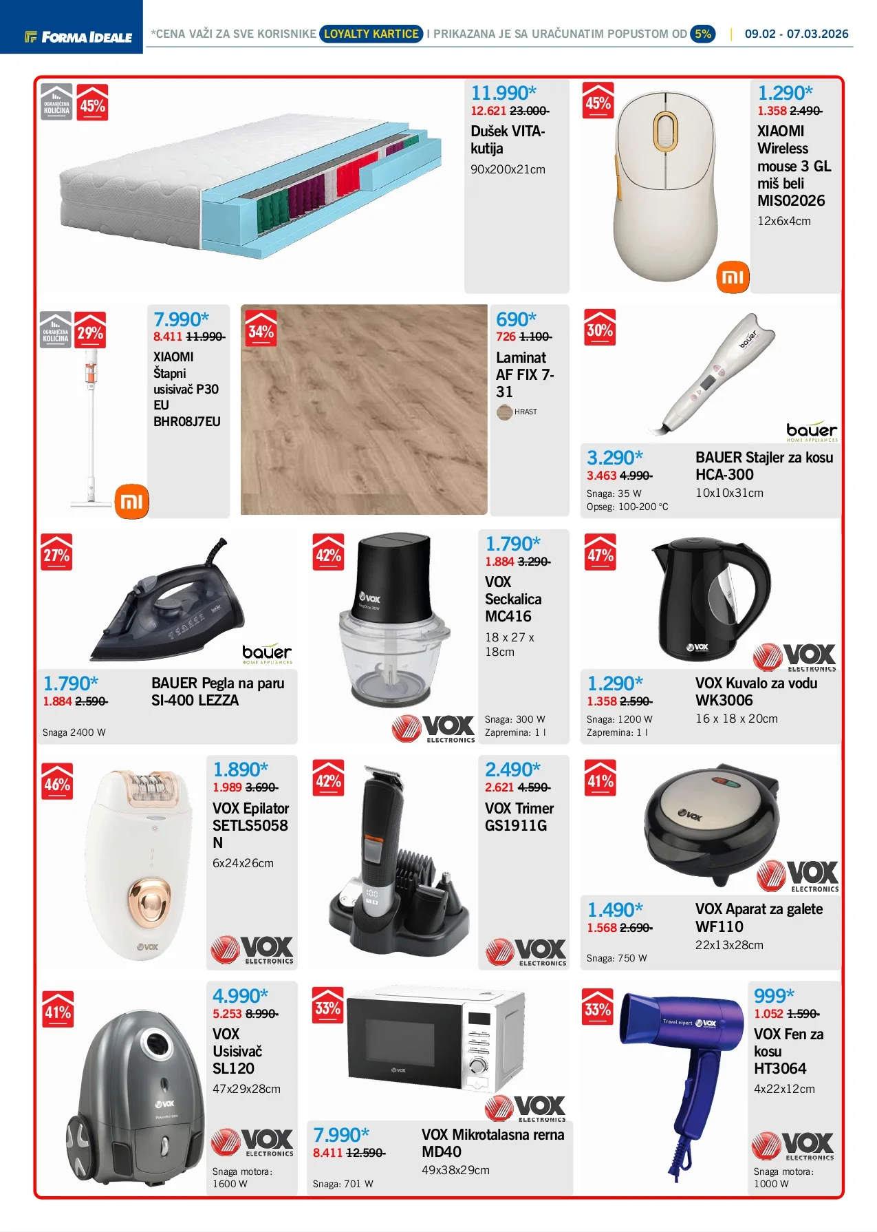 Forma Ideale katalog 9.2-7.3.2026.