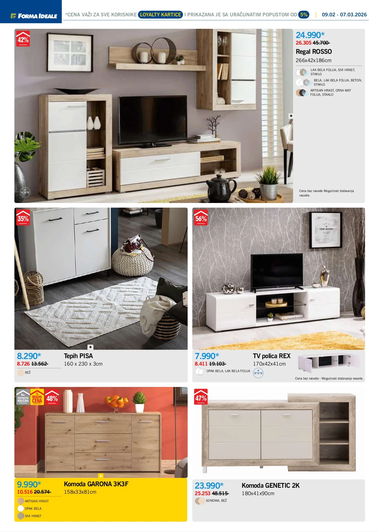 Forma Ideale katalog 9.2-7.3.2026.