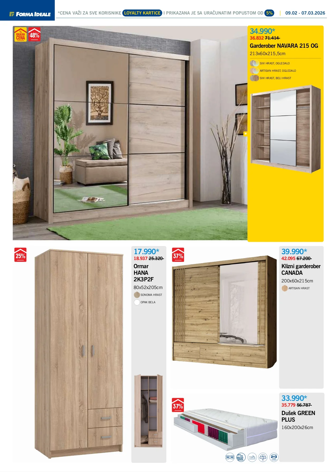 Forma Ideale katalog 9.2-7.3.2026.