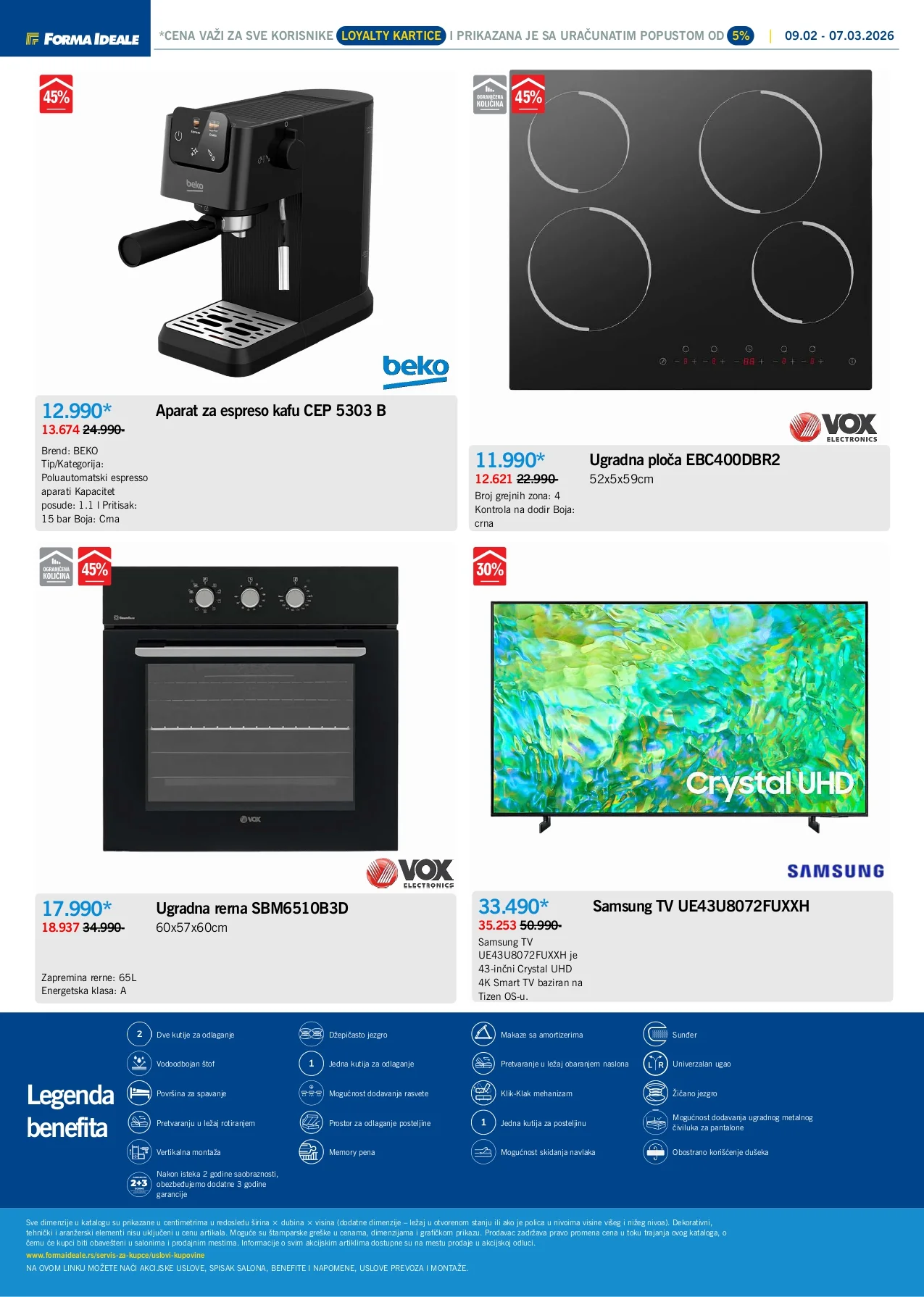 Forma Ideale katalog 9.2-7.3.2026.