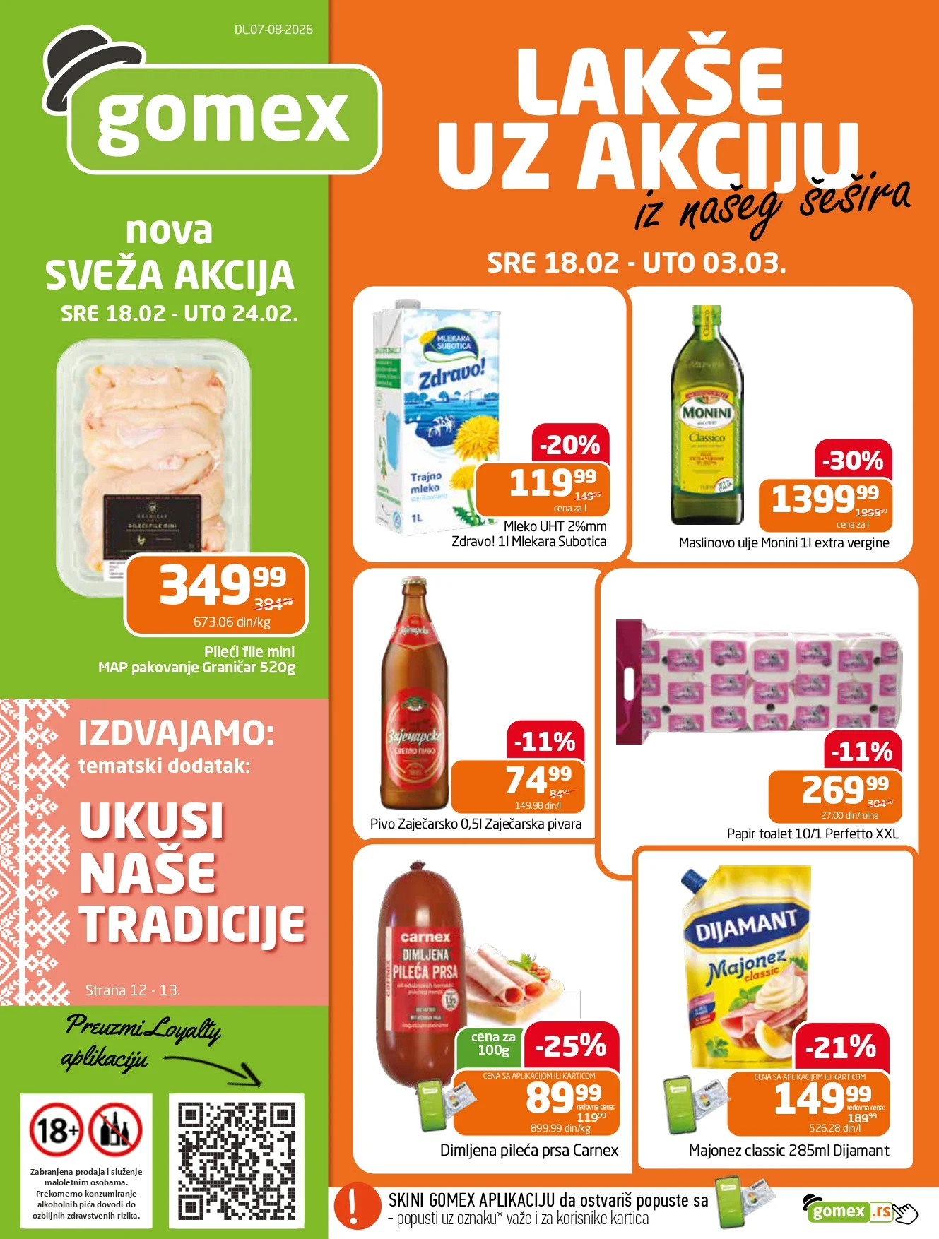 Gomex katalog 18.2-3.3.2026.