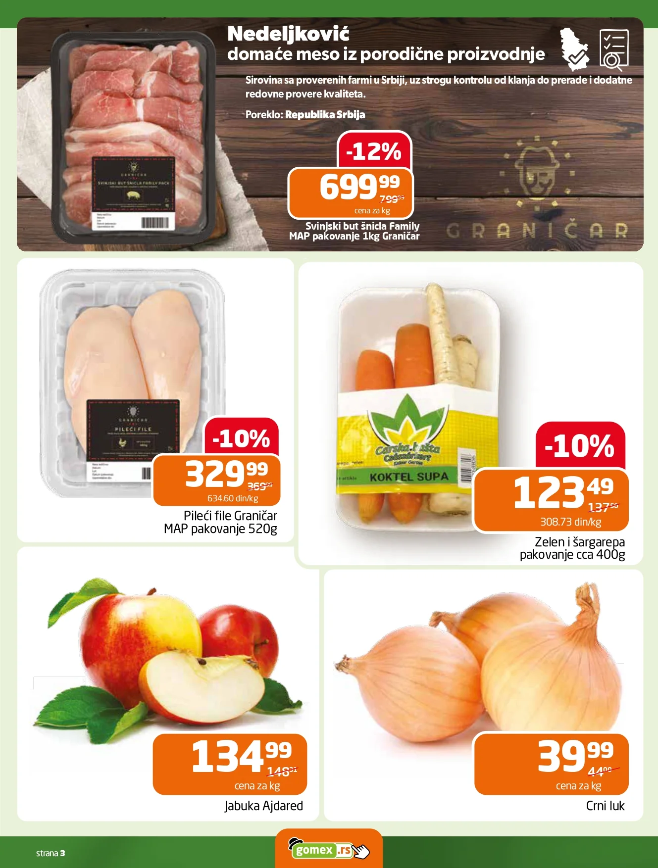 Gomex katalog AKCIJE IZ ŠEŠIRA 4-17.2.2026.