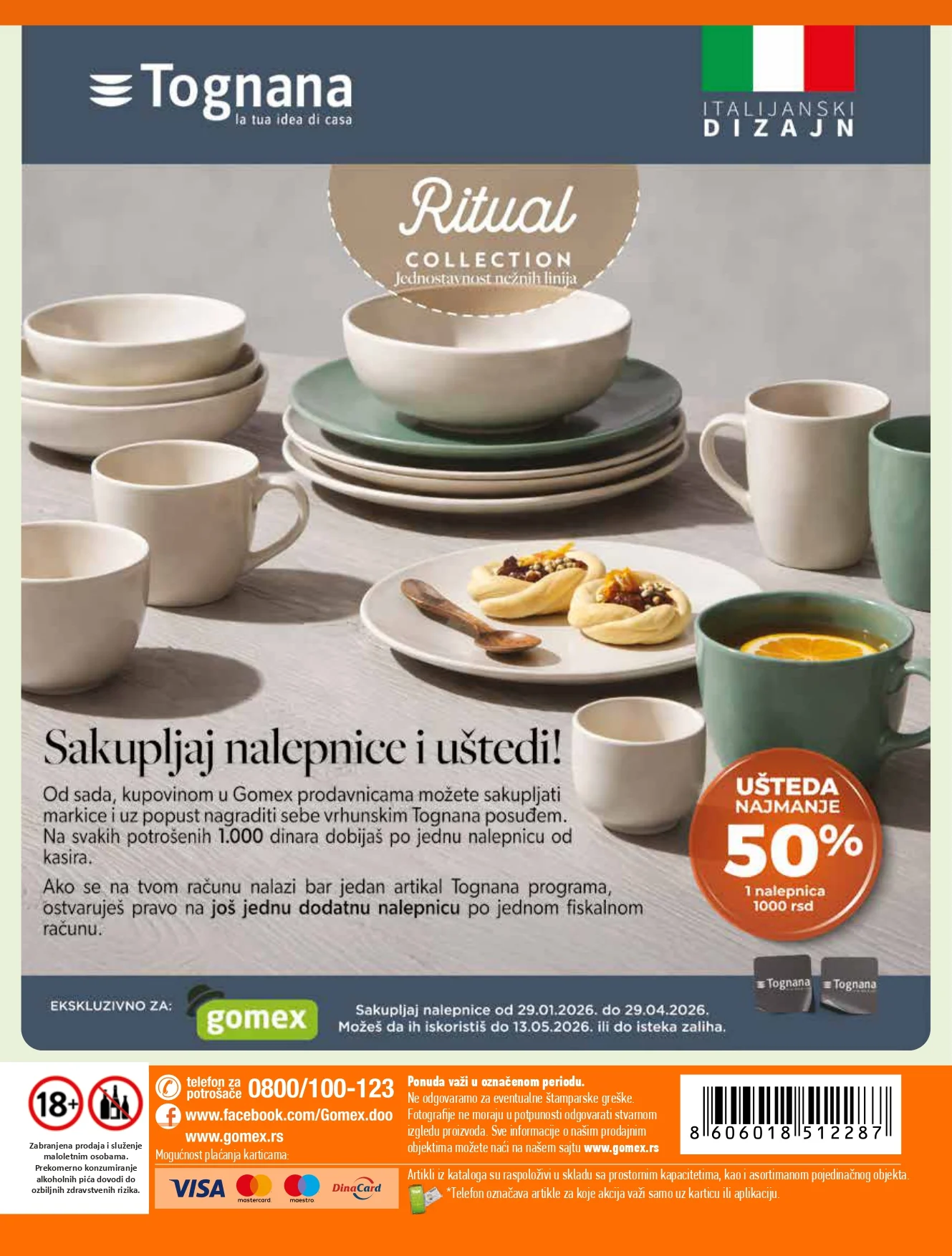 Gomex katalog AKCIJE IZ ŠEŠIRA 4-17.2.2026.