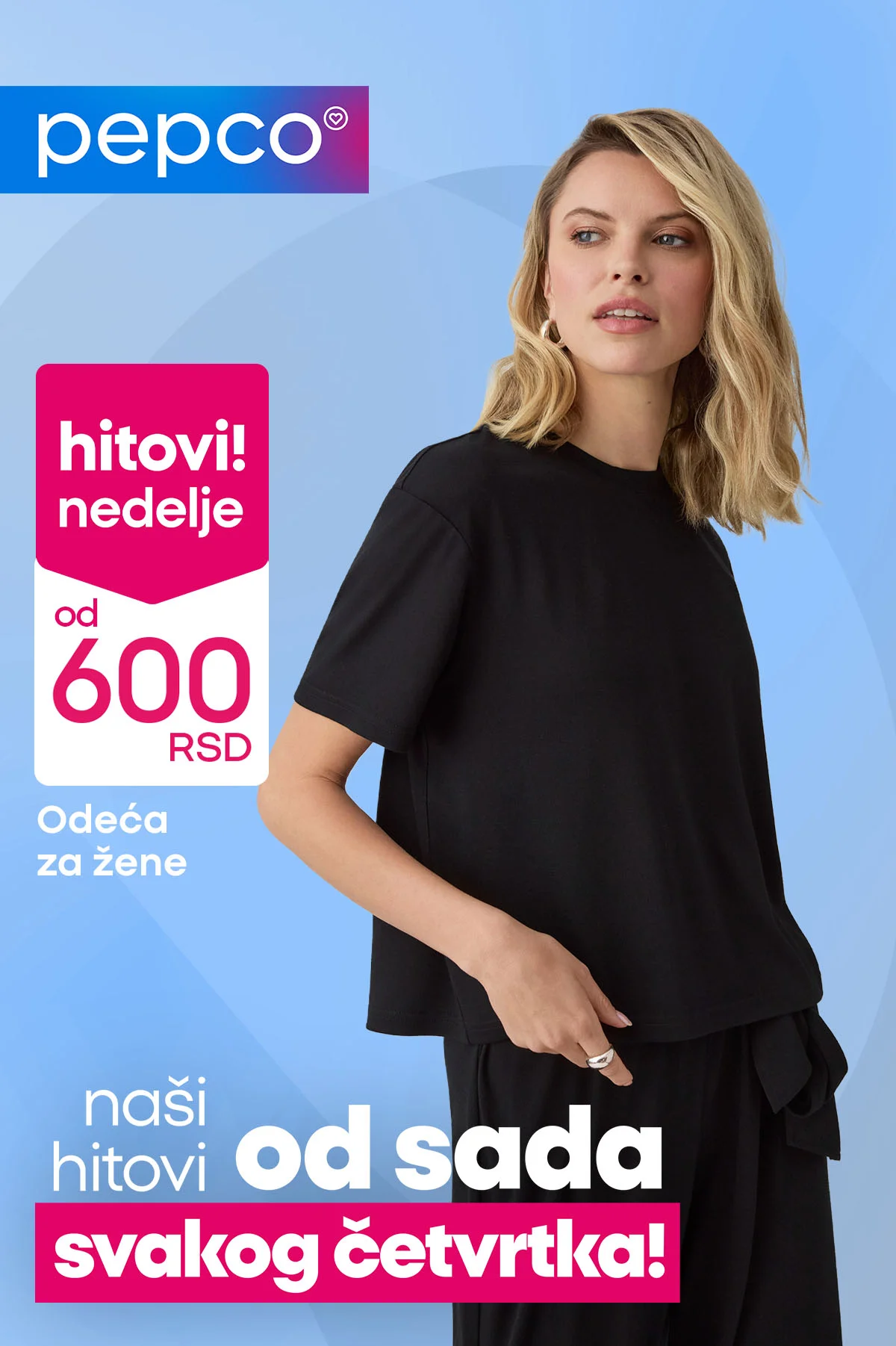 Pepco akcija - PROLEČNI HITOVI mart 2026.