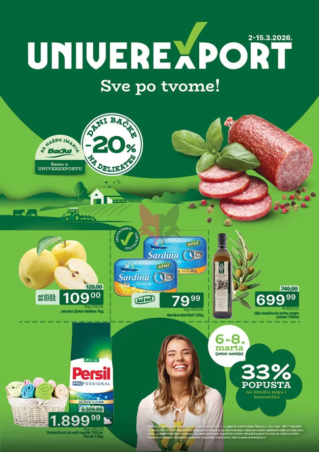 Univerexport katalog 2-15.3.2026.