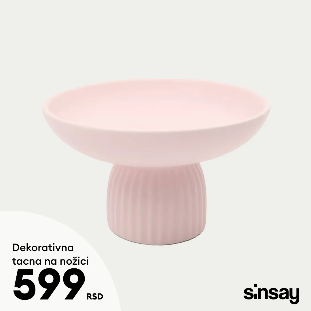 Sinsay akcija PASTELNO POSUĐE mart 2026.