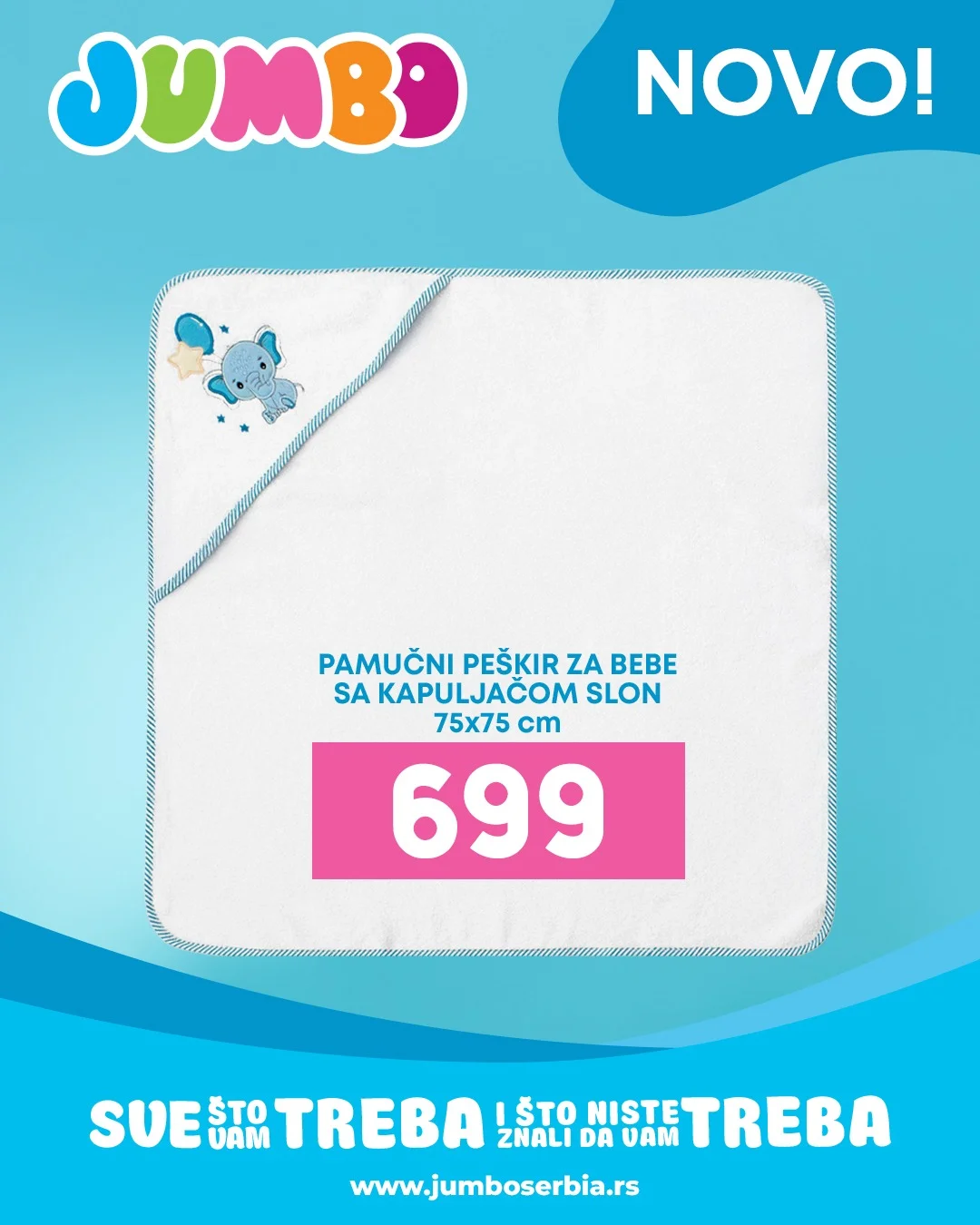 Jumbo akcija OPREMA ZA BEBE mart 2026.