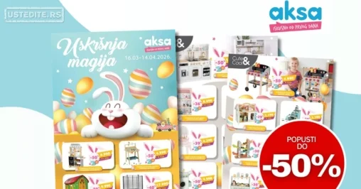 Aksa katalog USKRŠNJA MAGIJA 16.3-14.4.2026.
