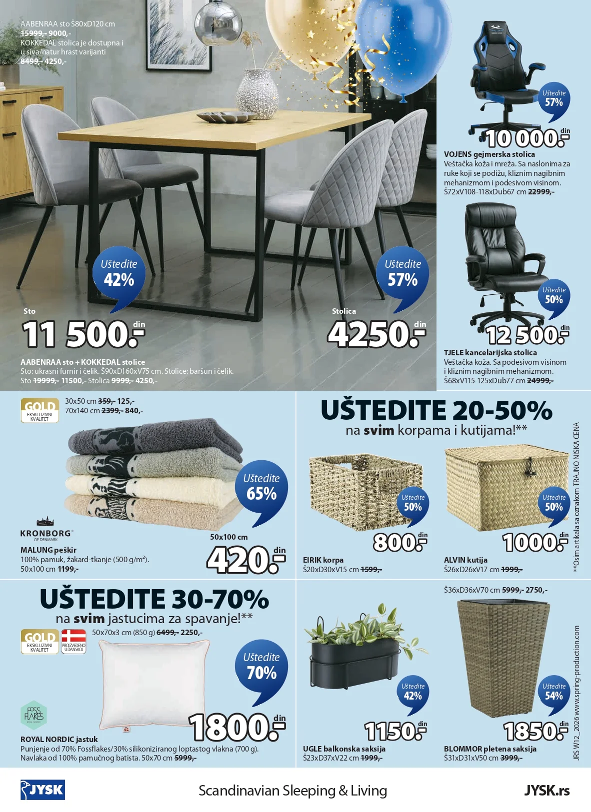 Jysk katalog 18-31.3.2026.