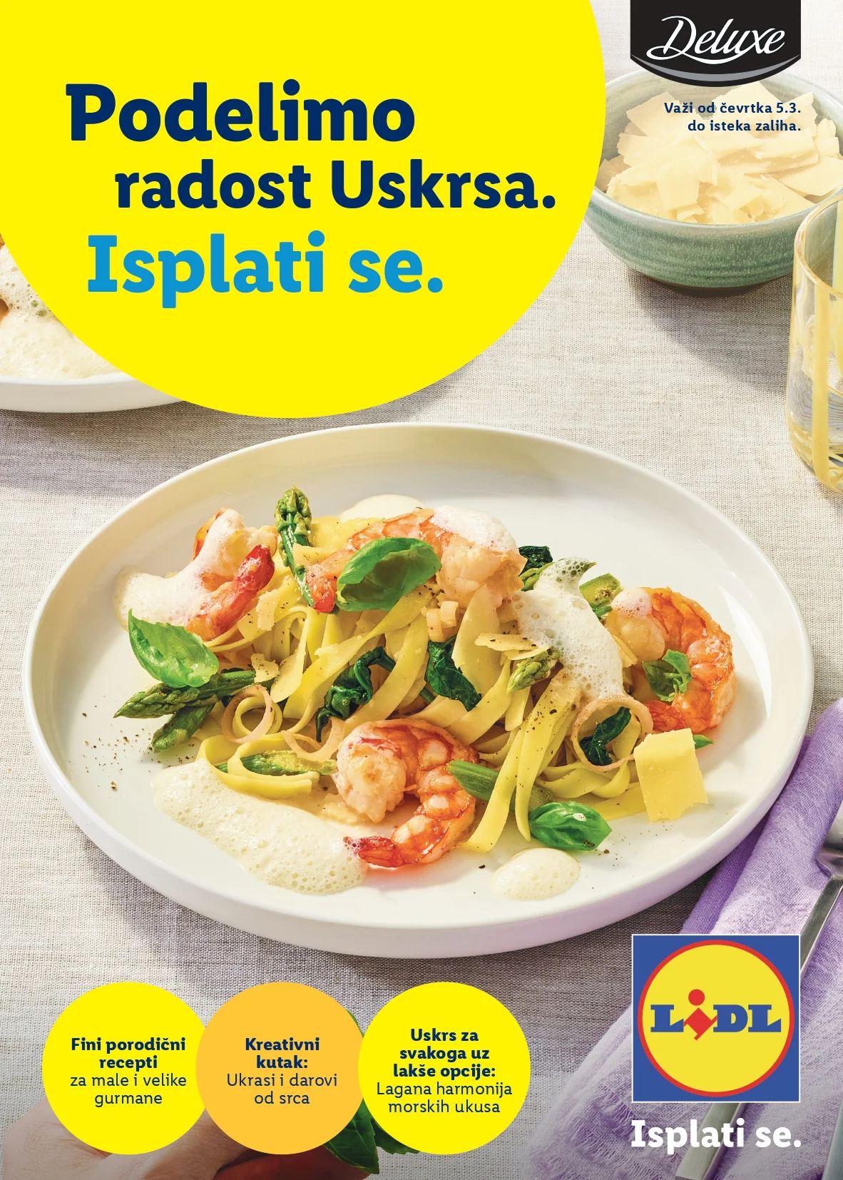 Lidl katalog USKRS DELUXE 5.3.2026. do isteka zaliha