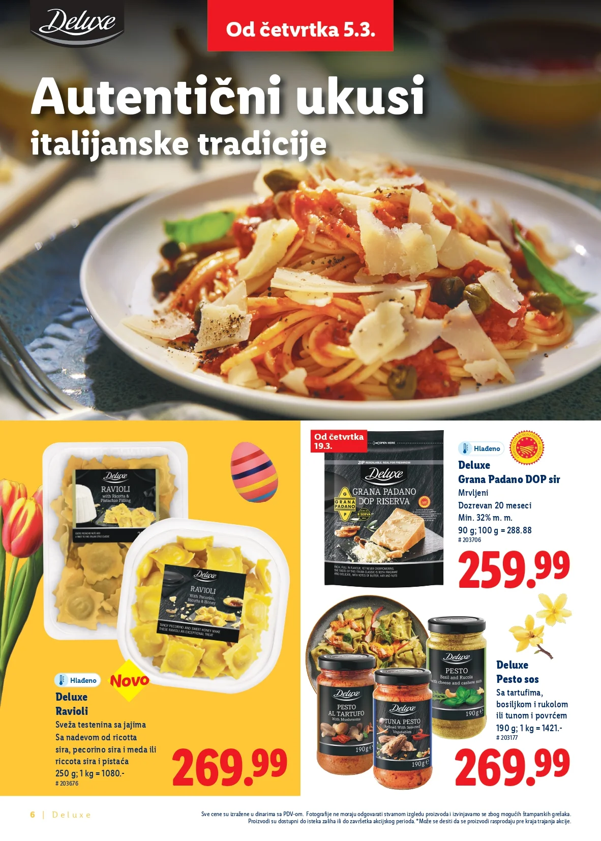 Lidl katalog USKRS DELUXE 5.3.2026. do isteka zaliha