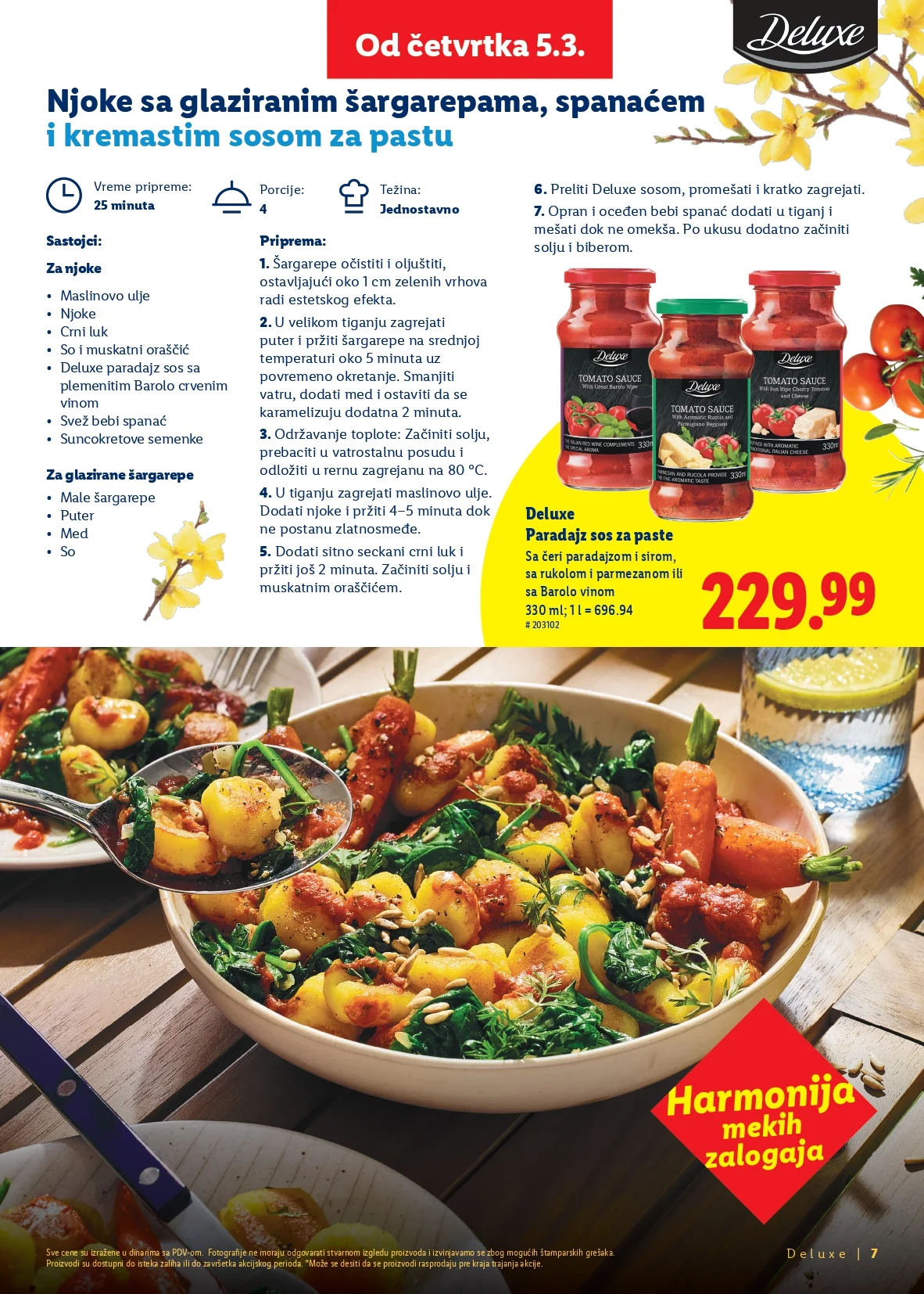 Lidl katalog USKRS DELUXE 5.3.2026. do isteka zaliha