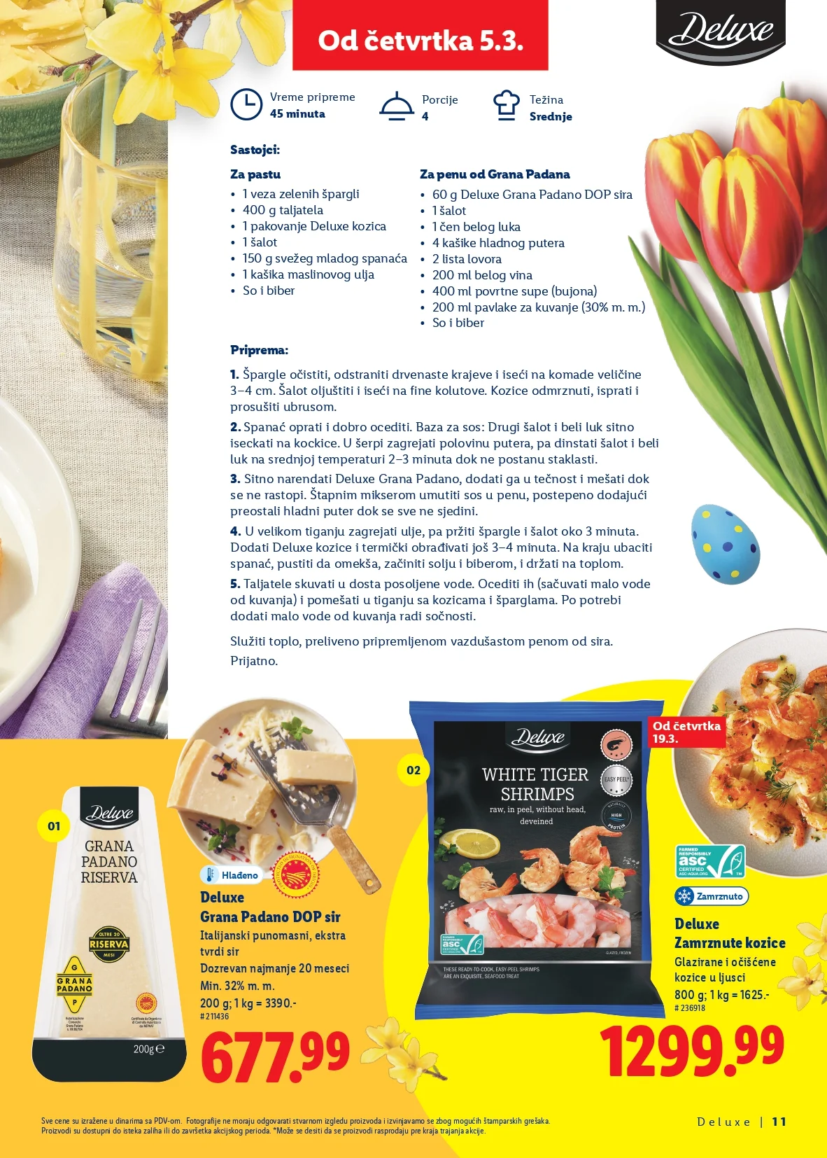 Lidl katalog USKRS DELUXE 5.3.2026. do isteka zaliha