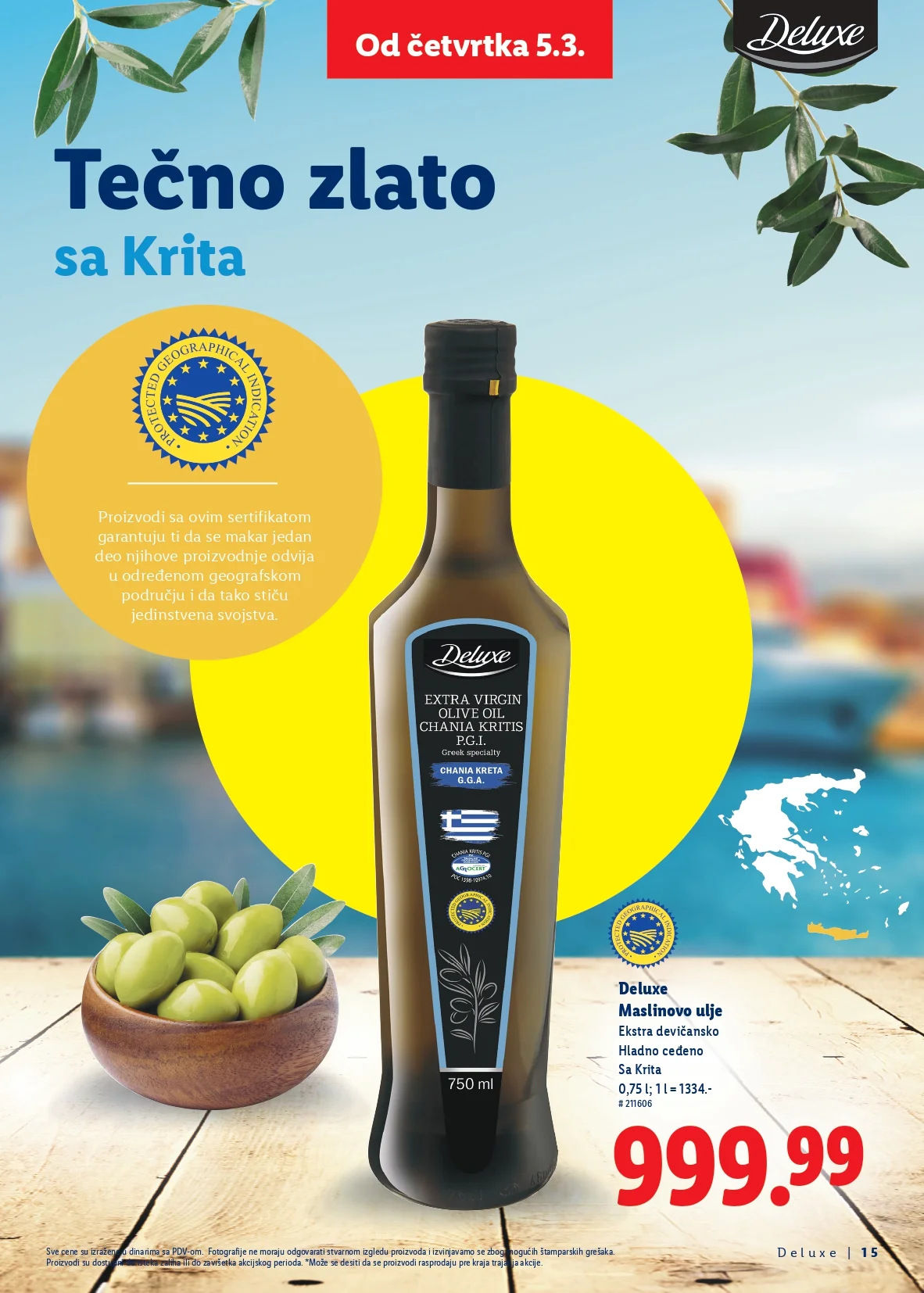 Lidl katalog USKRS DELUXE 5.3.2026. do isteka zaliha