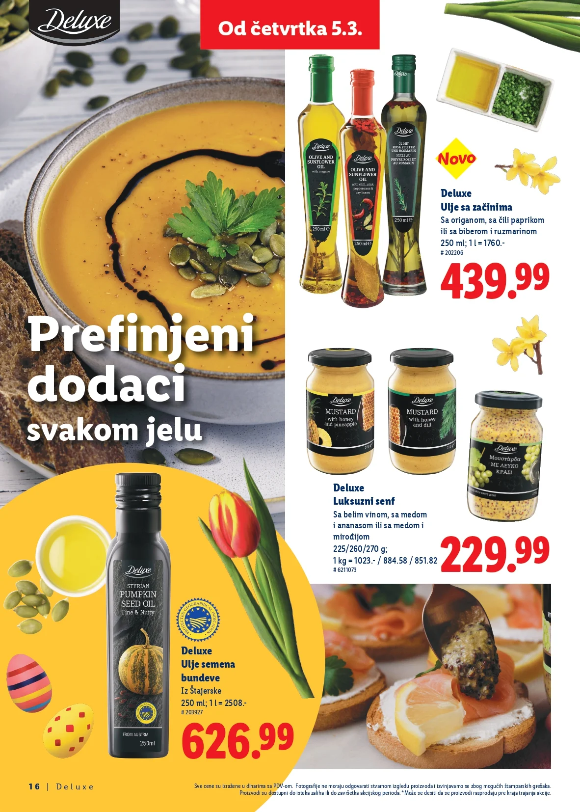 Lidl katalog USKRS DELUXE 5.3.2026. do isteka zaliha