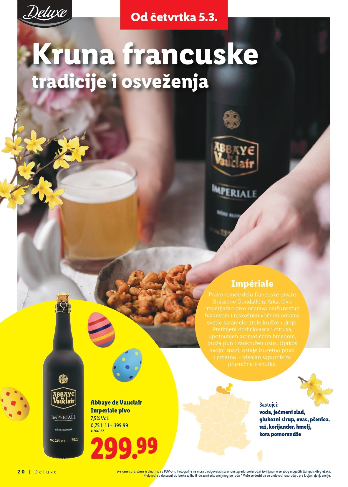 Lidl katalog USKRS DELUXE 5.3.2026. do isteka zaliha