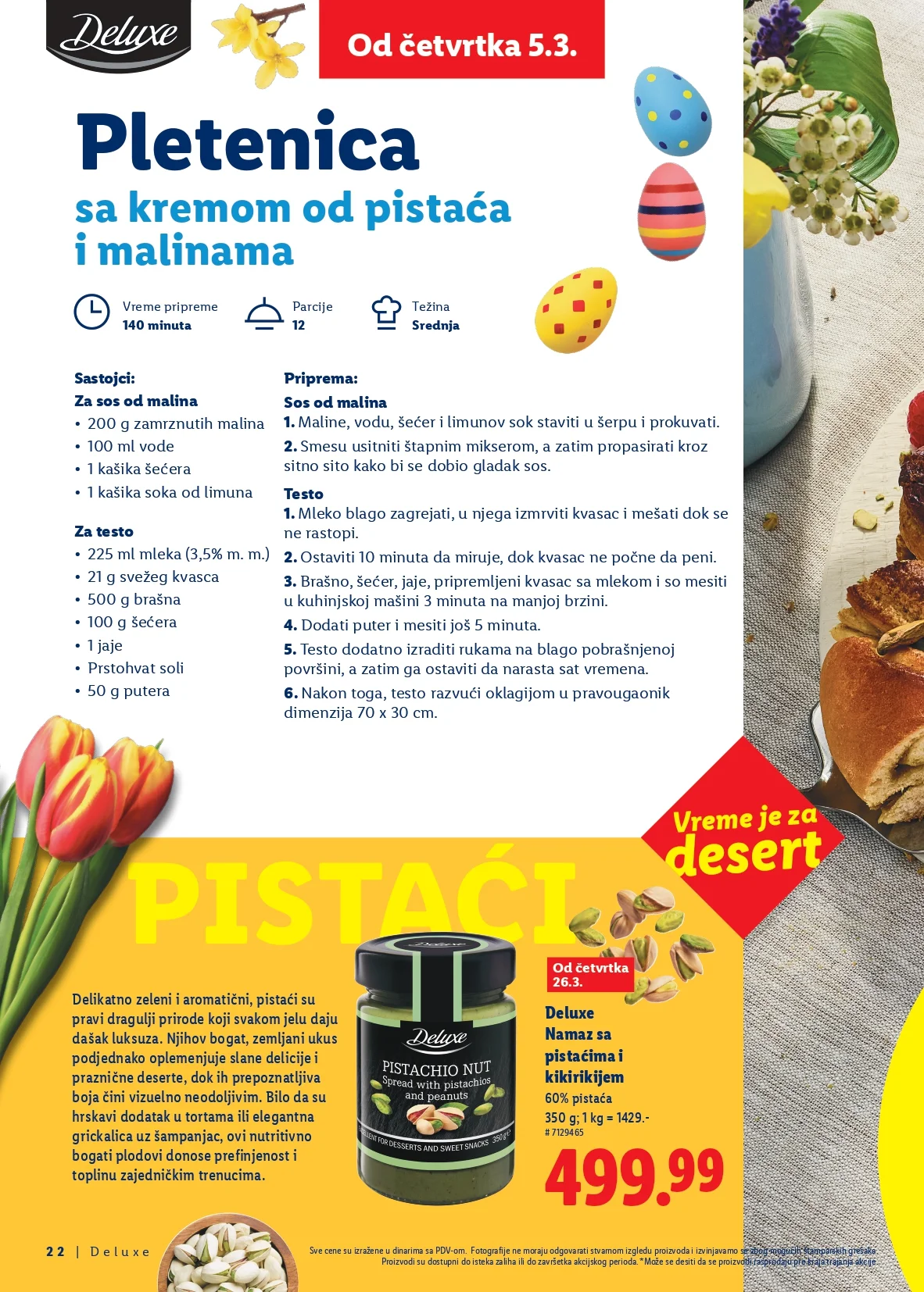 Lidl katalog USKRS DELUXE 5.3.2026. do isteka zaliha