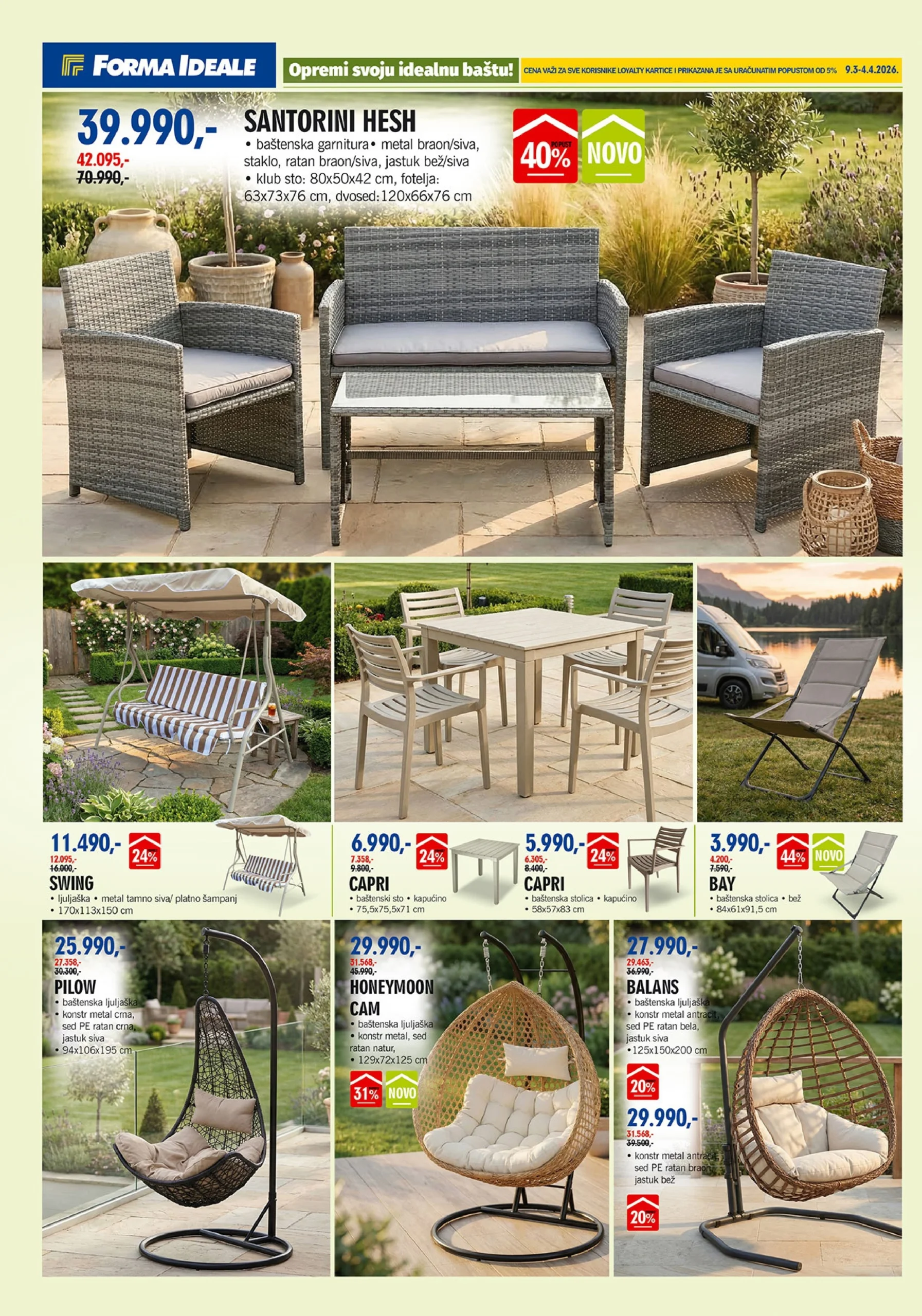 Forma Ideale katalog SVE ZA BAŠTU 9.3-4.4.2026.