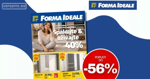 Forma Ideale katalog GARDEROBERI 9.3-4.4.2026.