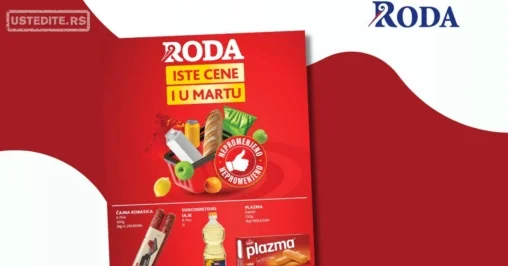 Roda katalog ISTE CENE mart 2026.