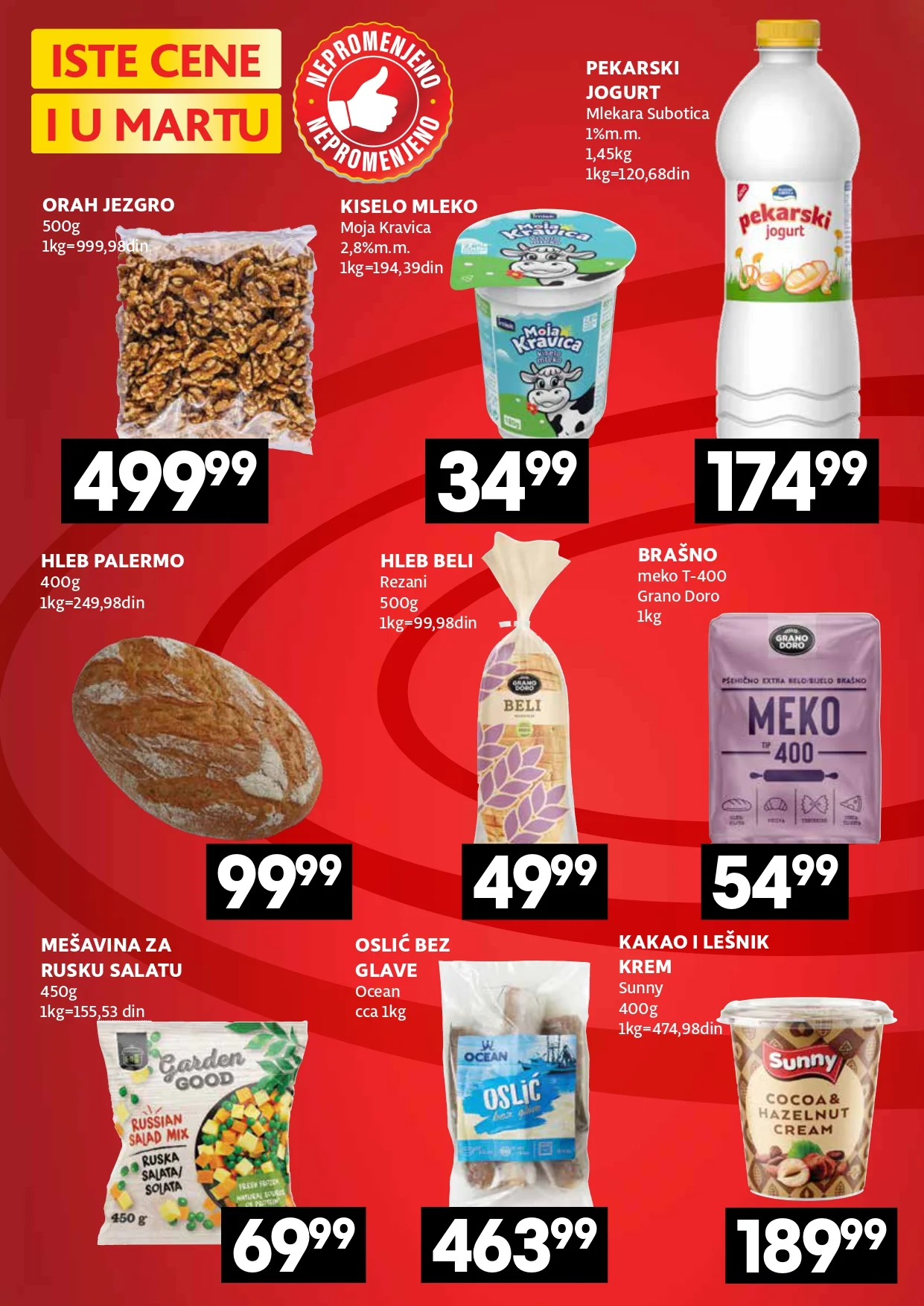 Roda katalog ISTE CENE mart 2026.