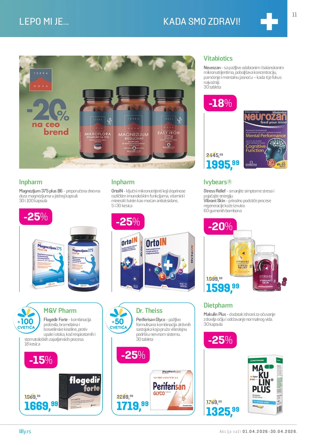 Lilly katalog APRIL 2026.