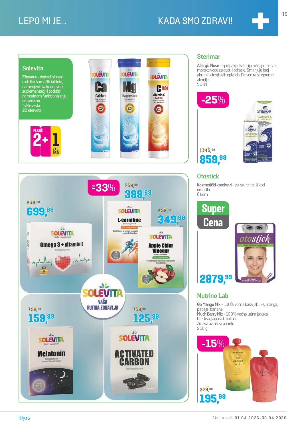 Lilly katalog APRIL 2026.