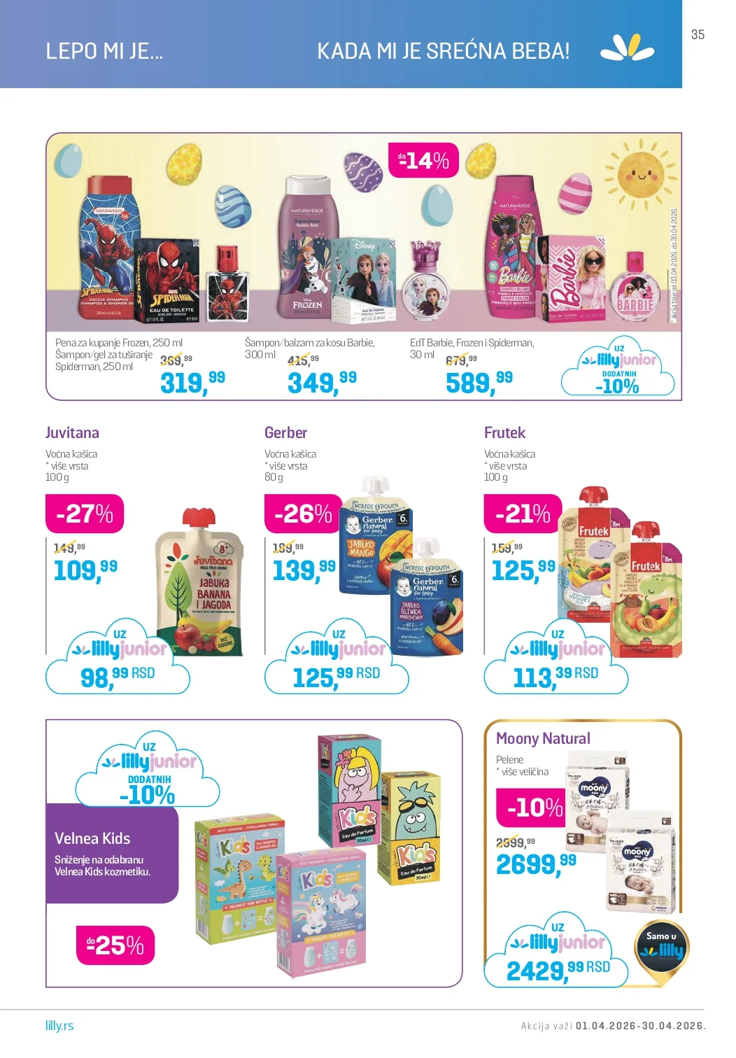 Lilly katalog APRIL 2026.