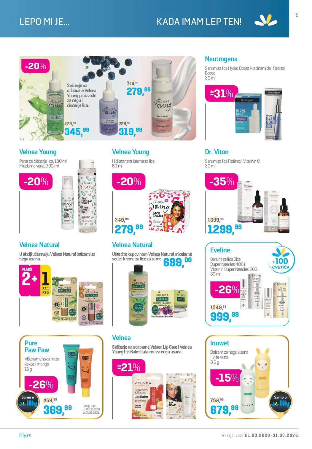 Lilly katalog MART 2026.