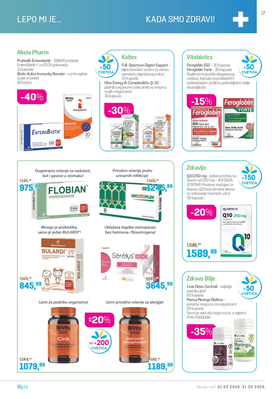 Lilly katalog MART 2026.