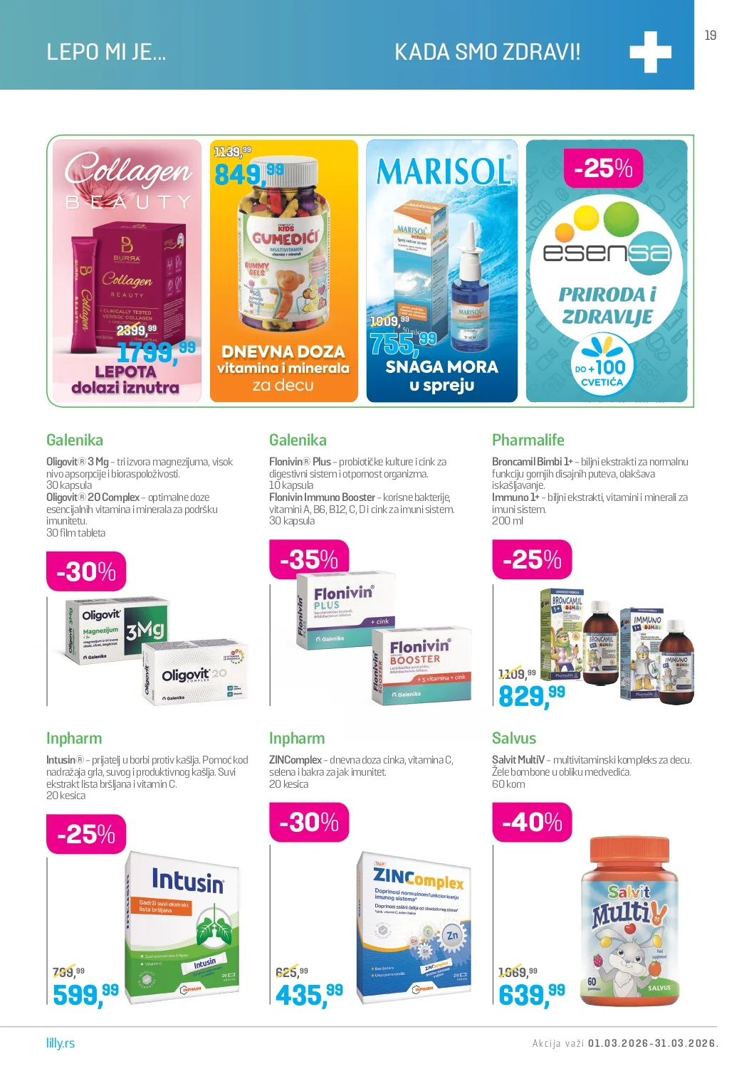 Lilly katalog MART 2026.