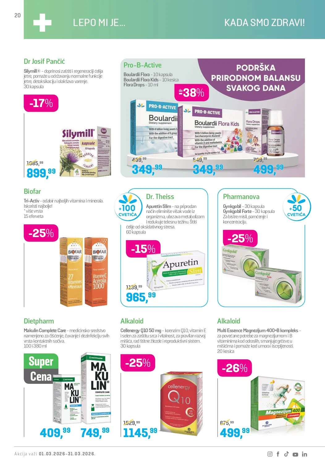 Lilly katalog MART 2026.