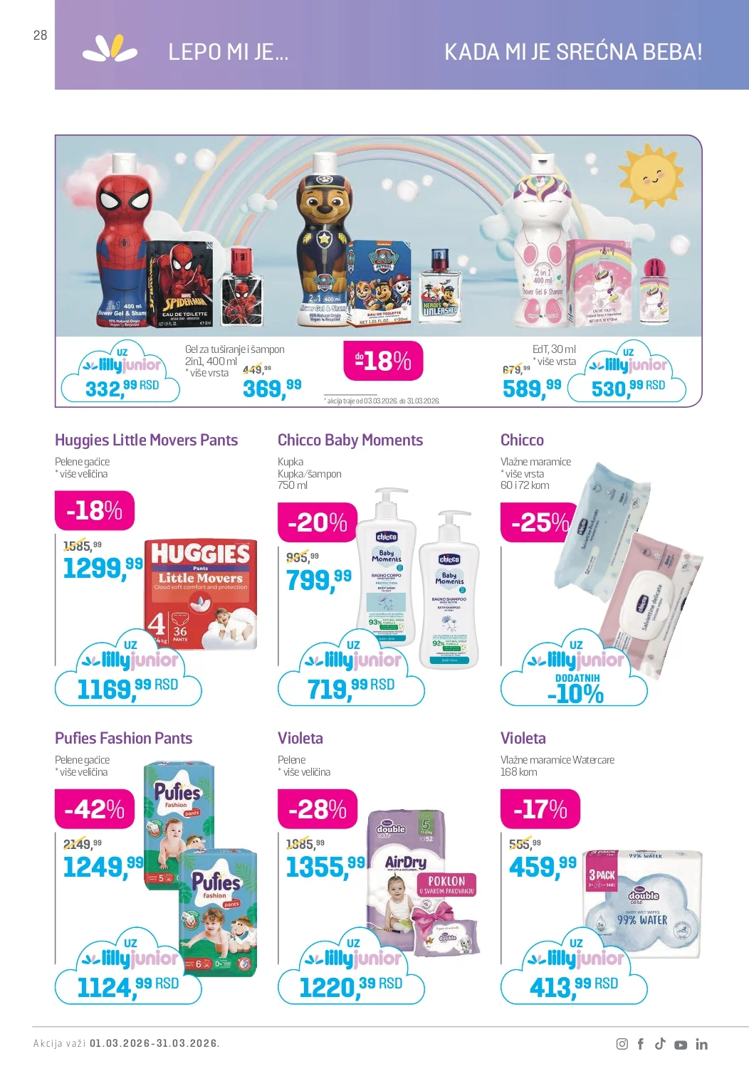 Lilly katalog MART 2026.