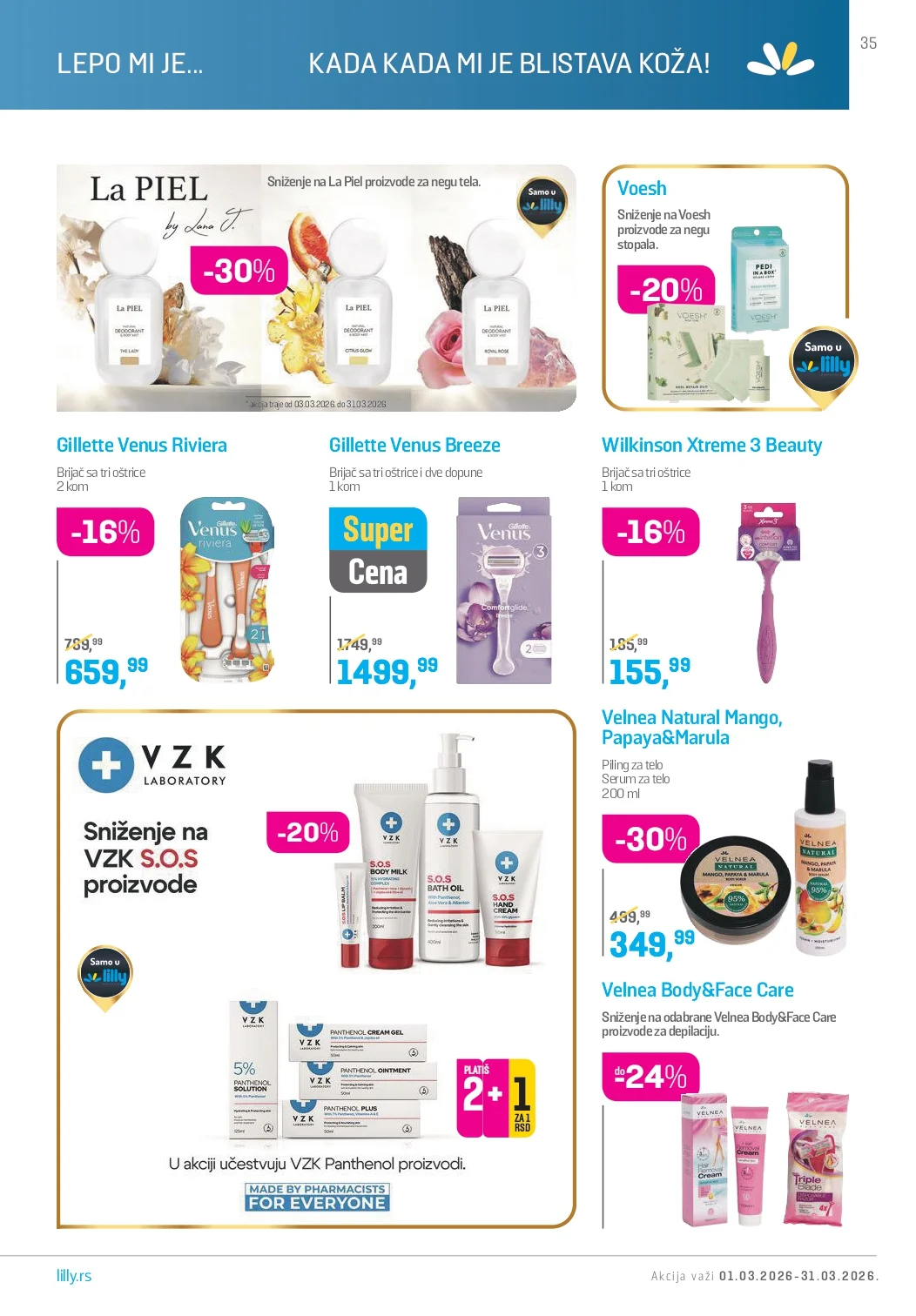 Lilly katalog MART 2026.