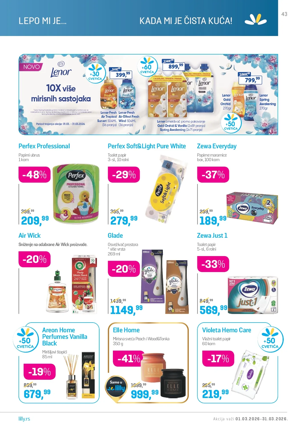 Lilly katalog MART 2026.