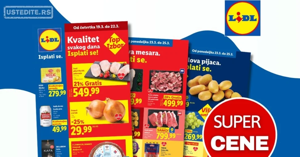 Lidl katalog 19-25.3.2026.
