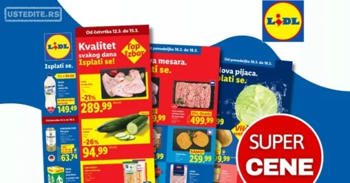 Lidl katalog 12-18.3.2026.