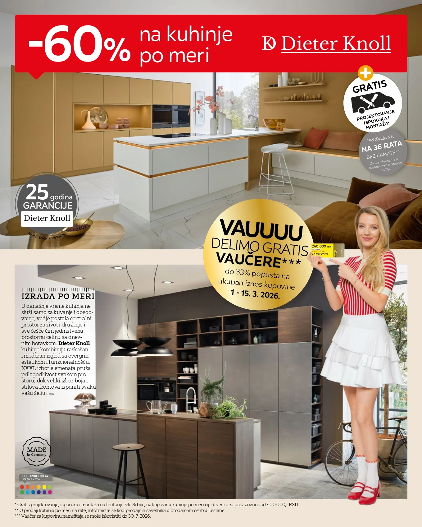 Lesnina XXXL katalog MART 2026.